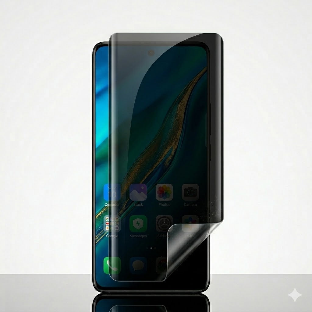 Gelatin Privacy Matte Screen Protector – Anti-Spy Design, Scratch Resistance & Easy Installation Compatible with Realme 14 Pro (Not Support Fingerprint)