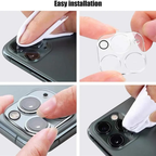 iPhone 17 Pro Max – 3D Tempered Glass Camera Lens Protector, Shock & Scratch Resistant