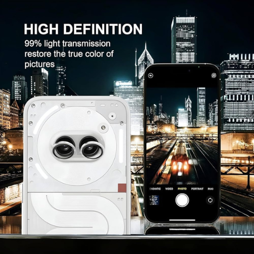 iPhone 17 Pro Max – 3D Tempered Glass Camera Lens Protector, Shock & Scratch Resistant