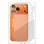 iPhone 17 Pro Max Full-Edge Gel Back Skin – Scratch-Resistant, Side Coverage, No Camera Cut, Available in Clear & Matte