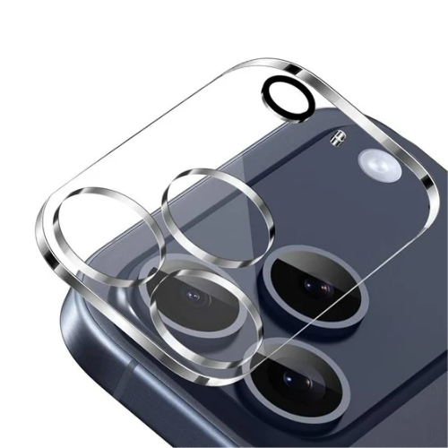 iPhone 17 Pro Max – 3D Tempered Glass Camera Lens Protector, Shock & Scratch Resistant
