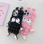iPhone 12 Pro Max 3D Cartoon Soft Silicone TPU Case – Cute 3D Design, Shock-Resistant, Premium Protection, Perfect Fit