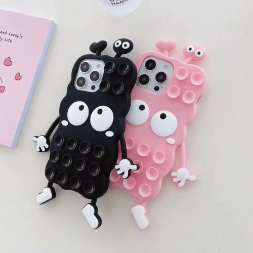 iPhone 11 3D Cartoon Soft Silicone TPU Case – Cute 3D Design, Shock-Resistant, Premium Protection, Perfect Fit