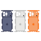 Printed Back Sticker – Converts Any iPhone to iPhone 17 Pro Max Design – High-Quality Paper Skin