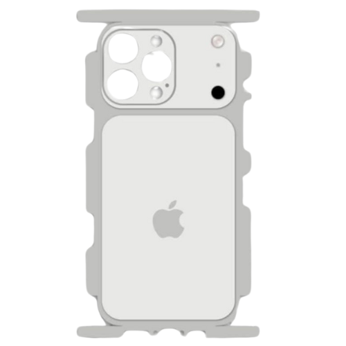 Printed Back Sticker – Converts Any iPhone to iPhone 17 Pro Max Design – High-Quality Paper Skin