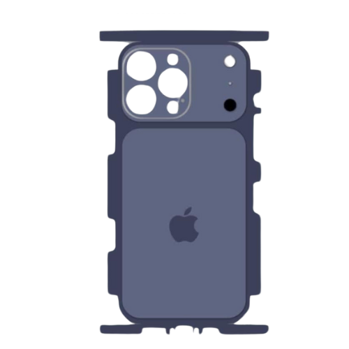 Printed Back Sticker – Converts Any iPhone to iPhone 17 Pro Max Design – High-Quality Paper Skin