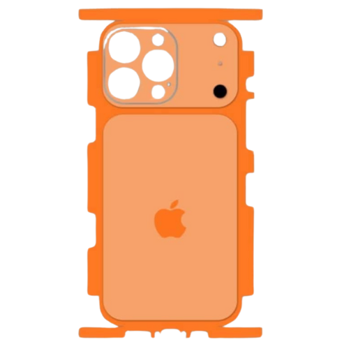 Printed Back Sticker – Converts Any iPhone to iPhone 17 Pro Max Design – High-Quality Paper Skin