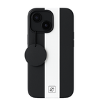 iPhone 16 Pro Luxury Leather Case – Dual Line Design, Metal Camera Ring, Soft Inner Lining, MagSafe Compatible