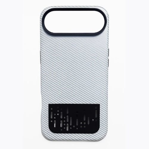 iPhone Air Carbon Fiber Shockproof Case – Slim Design, Metal Camera Frame, Wireless Charging Compatible, Premium Protection