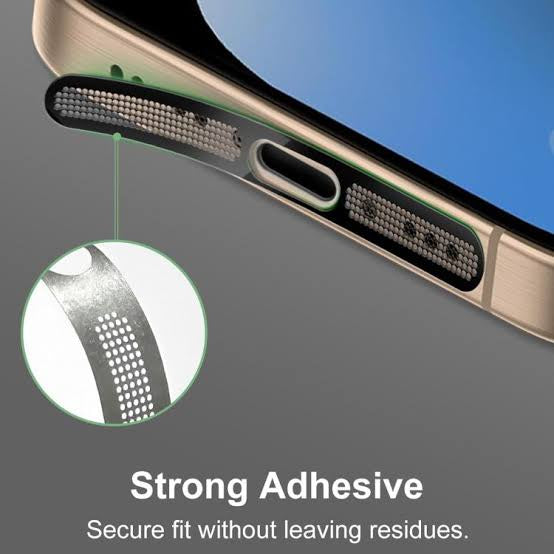[3-Pack] Metal Anti-Dust Mesh Filter for iPhone Earpiece & Speaker – Compatible with iPhone 12 to 16 Pro Max