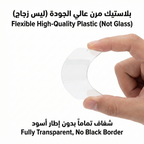 Plastic Matte Screen Protector Compatible With iPhone 17e Anti- Fingerprint, Does Not Cover Black Frame