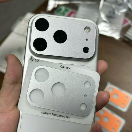 iPhone 17 Pro Max – 3D Tempered Glass Camera Lens Protector, Shock & Scratch Resistant