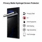 Gelatin Privacy Matte Screen Protector – Anti-Spy Design, Scratch Resistance & Easy Installation Compatible with Infinix Note 40 5G /  Note 40