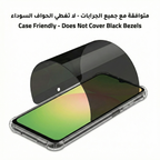Plastic Privacy Screen Protector Compatible with Samsung Galaxy A32 4G   – Anti-Shock – No Frame – Covers Till Black Edge – Not Support Fingerprint Unlock  Black