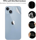 iPhone 12 Pro Max Full-Edge Gel Back Skin – Clear & Matte Options, Scratch-Resistant, No Camera Cut