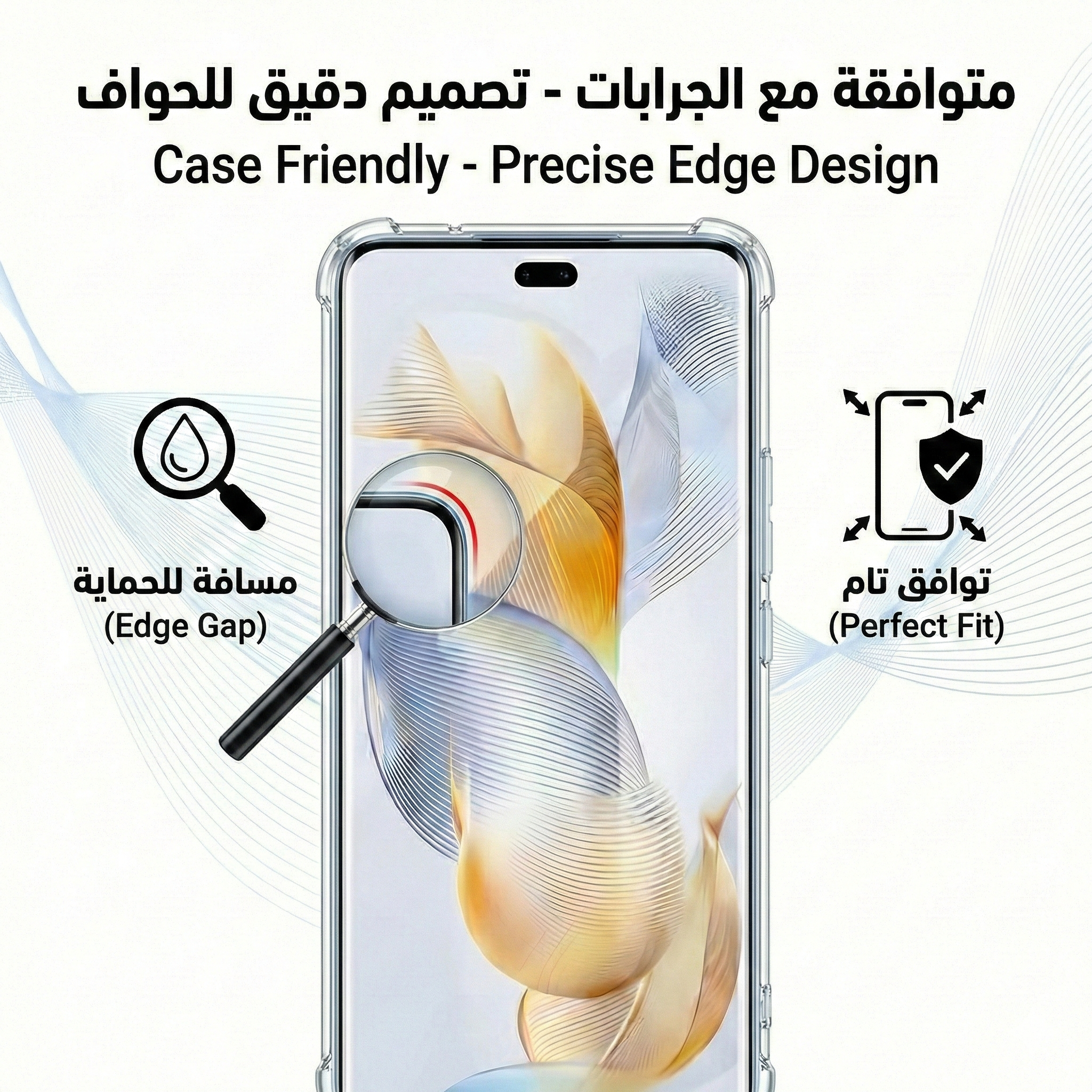 Gelatin Screen Protector Compatible with Realme 15 5G - Premium Matte - Anti-Fingerprint - Easy Installation - Front Screen Protection