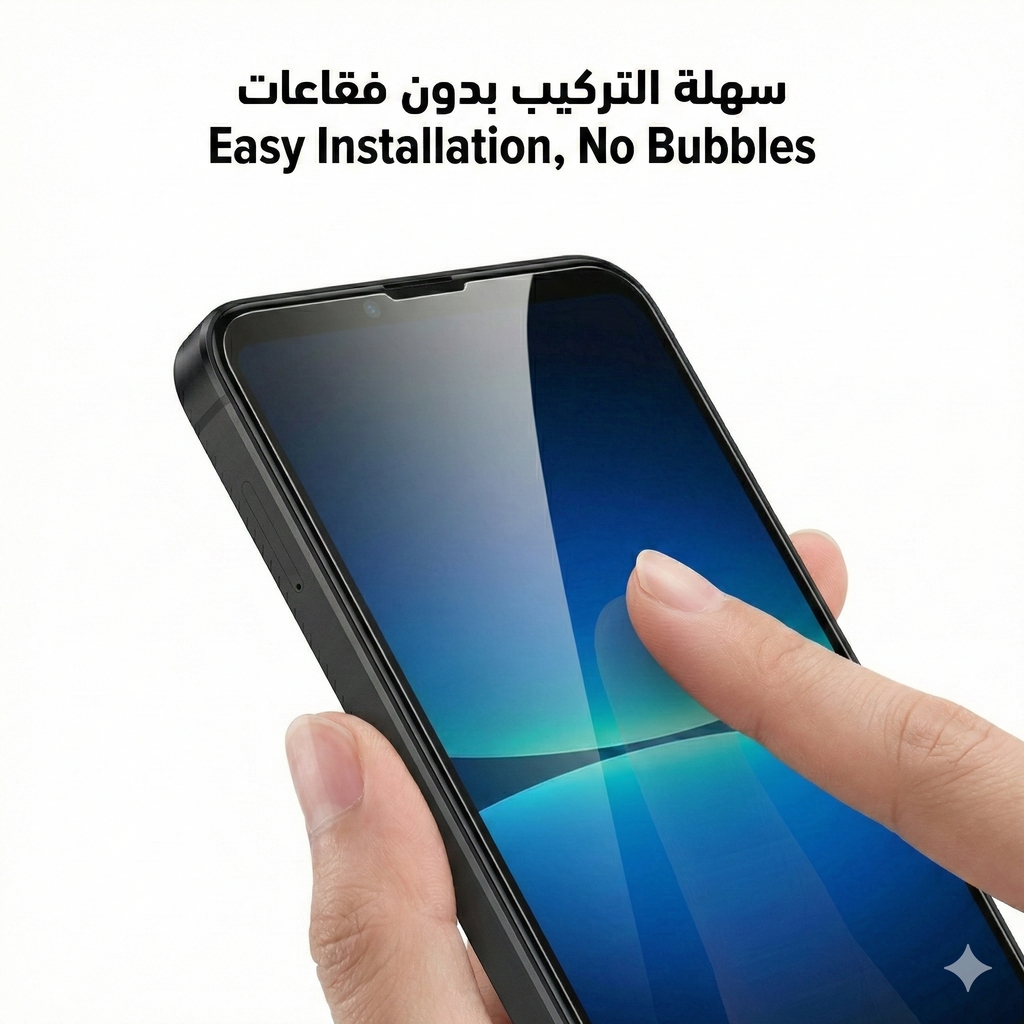 Back Sticker Screen Protector Gelatin Matte Anti-Fingerprint- Full Side Anti-Scratch Compatible with Apple iPhone 17