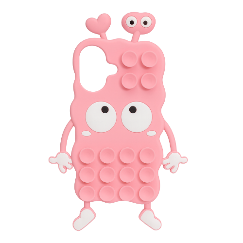 iPhone 16 3D Cartoon Soft Silicone TPU Case – Shock-Resistant, Cute Design, Premium Protection, Perfect Fit