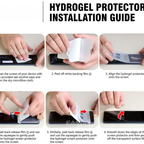 iPhone 12 Pro Full-Edge Gel Back Skin – Clear & Matte Options, Scratch-Resistant, No Camera Cut