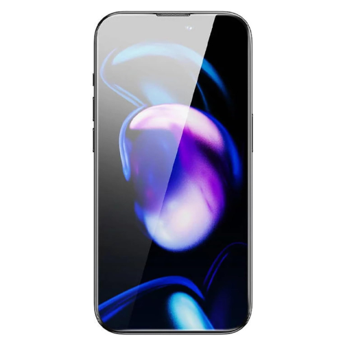 iPhone 16 Pro Max Crystal Transparent Tempered Glass Screen Protector – Premium Clear Protection with Speaker Mesh, Anti-Scratch, Full Coverage