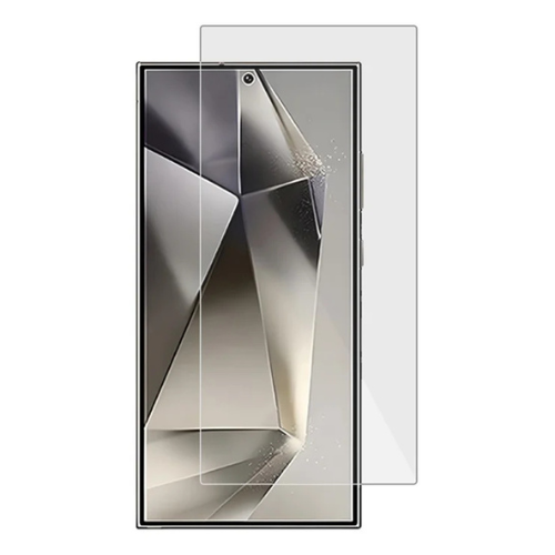 Samsung Galaxy S24 Ultra Crystal Transparent Tempered Glass Screen Protector – Premium Clear Protection with Speaker Mesh, Anti-Scratch, Full Coverage