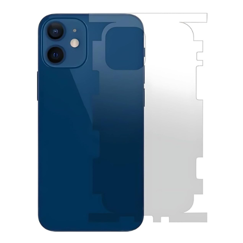 iPhone 12 Full-Edge Gel Back Skin – Clear & Matte Options, Scratch-Resistant, No Camera Cut
