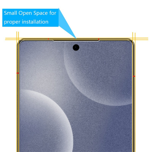 Samsung Galaxy S25 Ultra Crystal Transparent Tempered Glass Screen Protector – Premium Clear Protection with Speaker Mesh, Anti-Scratch, Full Coverage