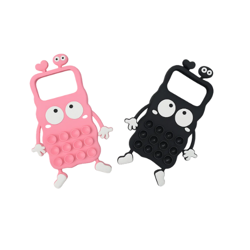 iPhone 17 Pro 3D Cartoon Soft Silicone TPU Case – Cute 3D Design, Shock-Resistant, Premium Protection, Perfect Fit