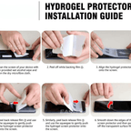 iPhone 12 Pro Max Full-Edge Gel Back Skin – Clear & Matte Options, Scratch-Resistant, No Camera Cut