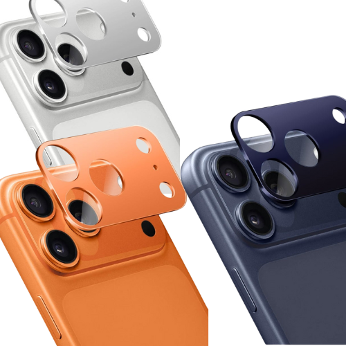 iPhone 17 Pro Max – 3D Tempered Glass Camera Lens Protector, Shock & Scratch Resistant