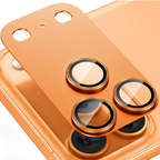 iPhone 17 Pro Max Camera Lens Protector – Metal Ring Frame, Tempered Glass Back Lens Cover, Scratch-Resistant, Full Lens Protection