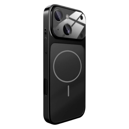 Magnetic AG Frosted Glass Case Compatible With iPhone 13 – MagSafe Compatible, Matte Anti-Fingerprint Protective Cover Conversion to 17 Pro Max Look