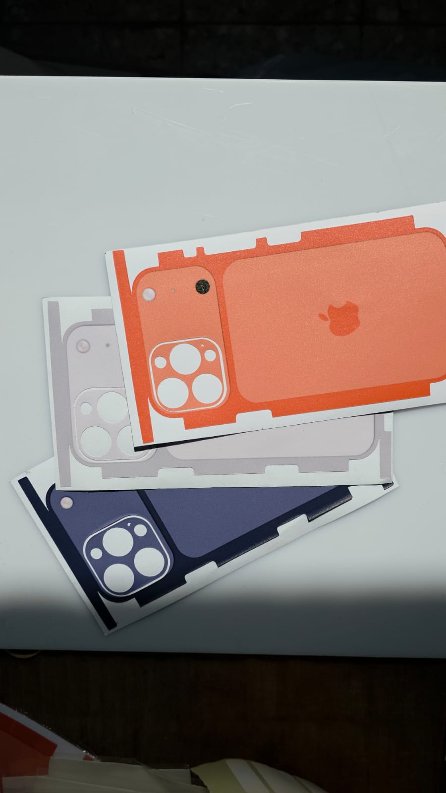 Printed Back Sticker – Converts Any iPhone to iPhone 17 Pro Max Design – High-Quality Paper Skin