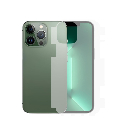 Back Sticker Screen Protector Gelatin Matte Anti-Fingerprint- Full Side Anti-Scratch Compatible with iPhone 13 Pro