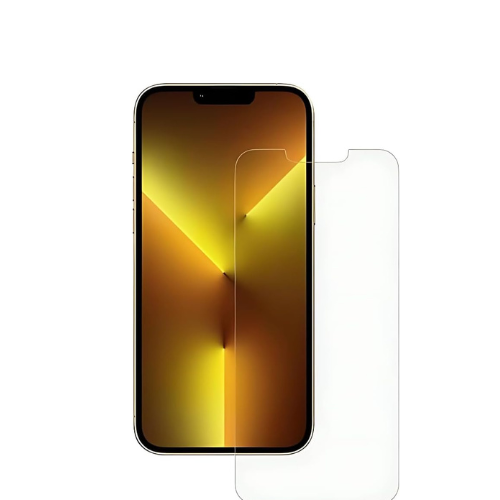 Plastic Screen Protector Matte Anti Fngerprint Anti Shock Compatible With IPhone 13 Series [Not Glass] [screen Cover till Black frame screen mobile only] (IPhone 13 Pro Max)