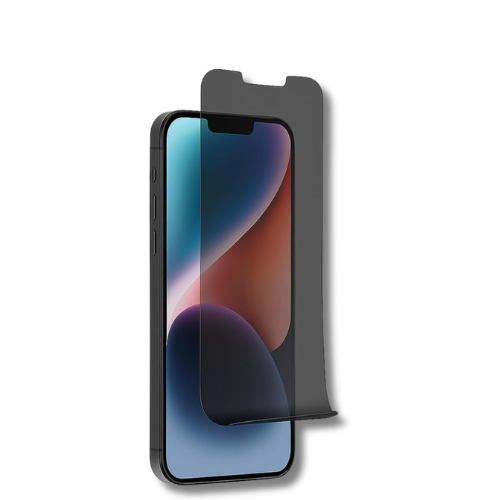 Plastic Privacy Screen Protector Compatible with IPhone 13 Pro Max – Anti-Shock – No Black Frame – Covers Till Black Edge – Not Support Fingerprint Unlock