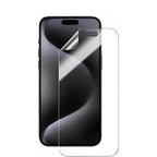 Plastic Matte Screen Protector Compatible With IPhone 15/16, Anti-Fingerprint, Does Not Cover Black Frame