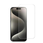 Plastic Screen Protector HD Clear Anti Shock Compatible With IPhone 15 Series [Not Glass] [screen Cover till Black frame screen mobile only] (IPhone 15 Plus)