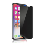 واقي شاشة بلاستيكي للخصوصية متوافق مع iPhone 11 Pro (5.8 بوصة) / XS / X - مضاد للصدمات - بدون إطار أسود - يغطي حتى الحافة السوداء - لا يدعم فتح بصمة الإصبع