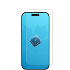 Plastic Clear Screen Protector Clear HD Compatible With IPhone 15 Pro, Anti-Shock (Does Not Cover Black Frame)