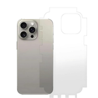 Back Sticker Screen Protector Gelatin Clear HD Full Side Anti Scratch Compatible With iPhone 15 Pro Max