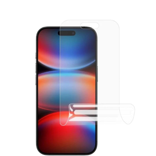 Plastic Matte Screen Protector Compatible With iPhone 17 Pro Max Anti-Fingerprint, Does Not Cover Black Frame