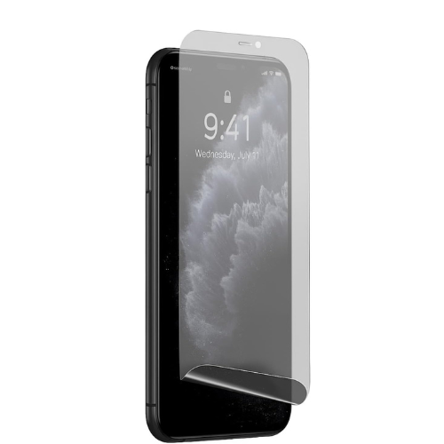 Plastic Privacy Screen Protector Compatible with IPhone 11 Pro Max/Xs Max – Anti-Shock – No Black Frame – Covers Till Black Edge – Not Support Fingerprint Unlock