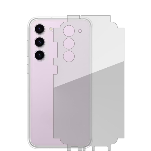Back Sticker Screen Protector Gelatin Clear HD Full Side Anti Scratch Compatible With Samsung Galaxy S23 plus
