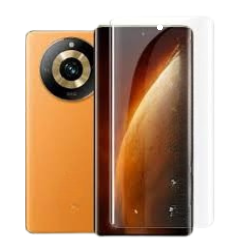 Gelatin Screen Protector Compatible with Realme Narzo 60 Pro - Premium Clear HD - Easy Installation - Front Screen Protection