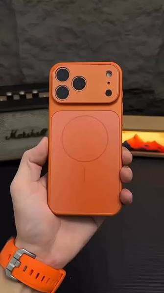 Plastic AG Case for iPhone 17 Pro Max - Matte Protective Cover with Wireless Charging Support