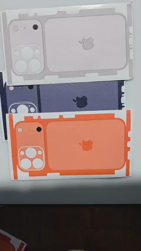 Printed Back Sticker – Converts Any iPhone to iPhone 17 Pro Max Design – High-Quality Paper Skin