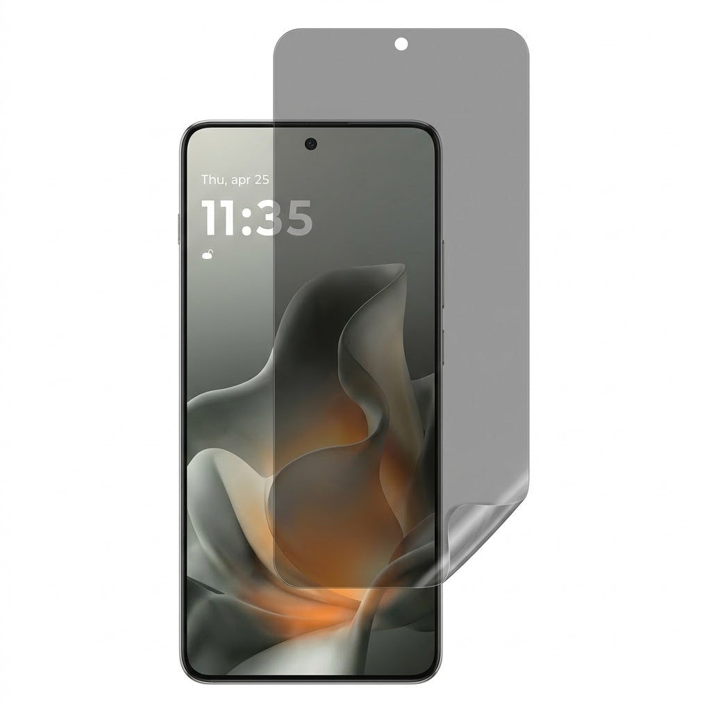 واقي شاشة بلاستيكي للخصوصية متوافق مع سامسونج جالاكسي S23 5G – مضاد للصدمات – بدون إطار أسود – يغطي حتى الحافة السوداء – لا يدعم فتح بصمة الإصبع